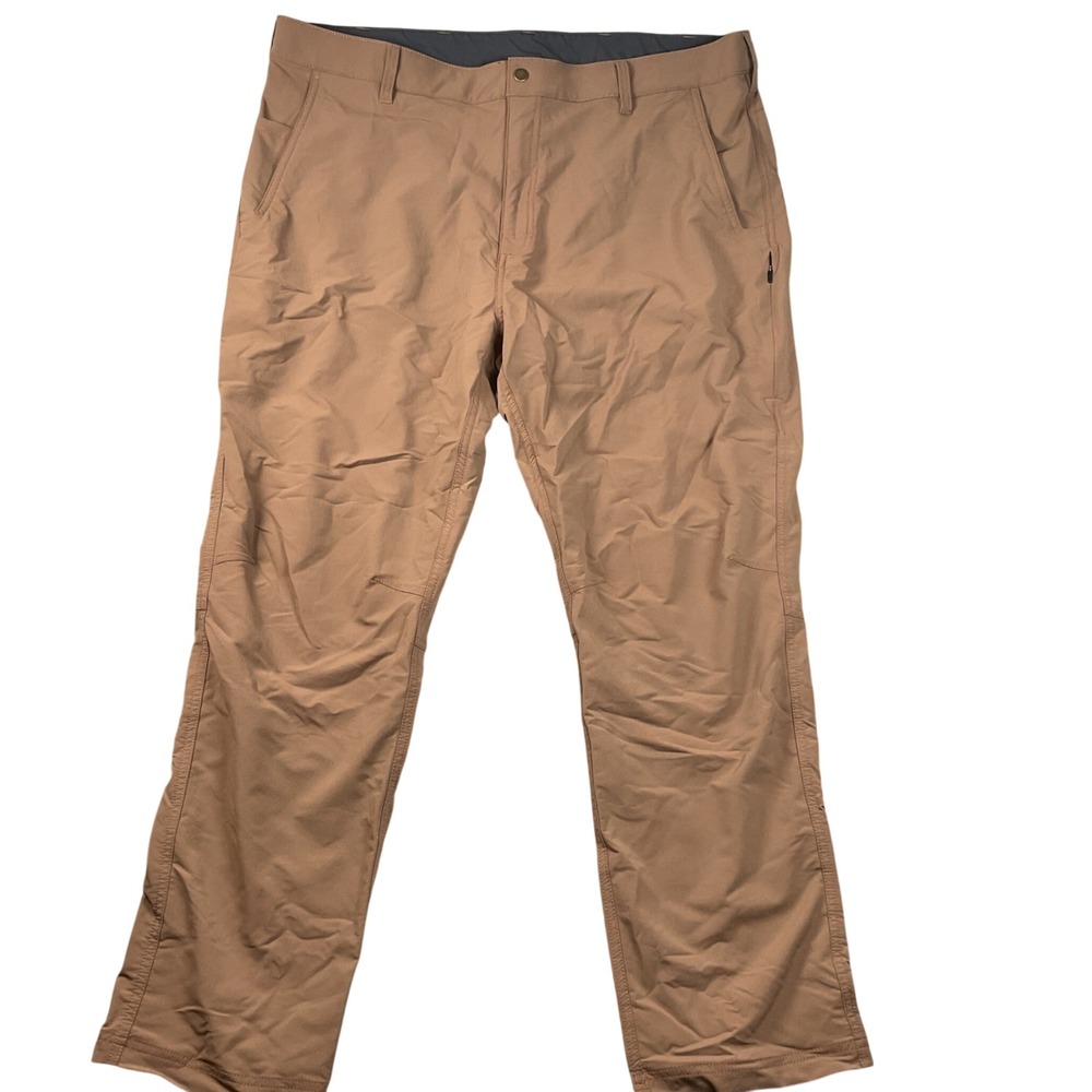 Alpine Design Hiking Pants Mens 40x30 Brown Good Technical Utility Trousers‎